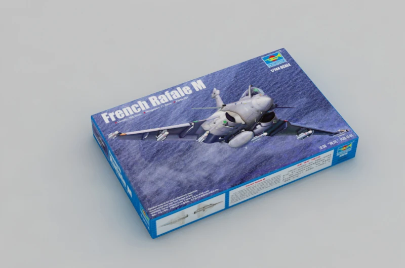 Модель TRUMPETER 03914 масштаб 1/144 самолета французский Rafale M Сборная модель Сборка