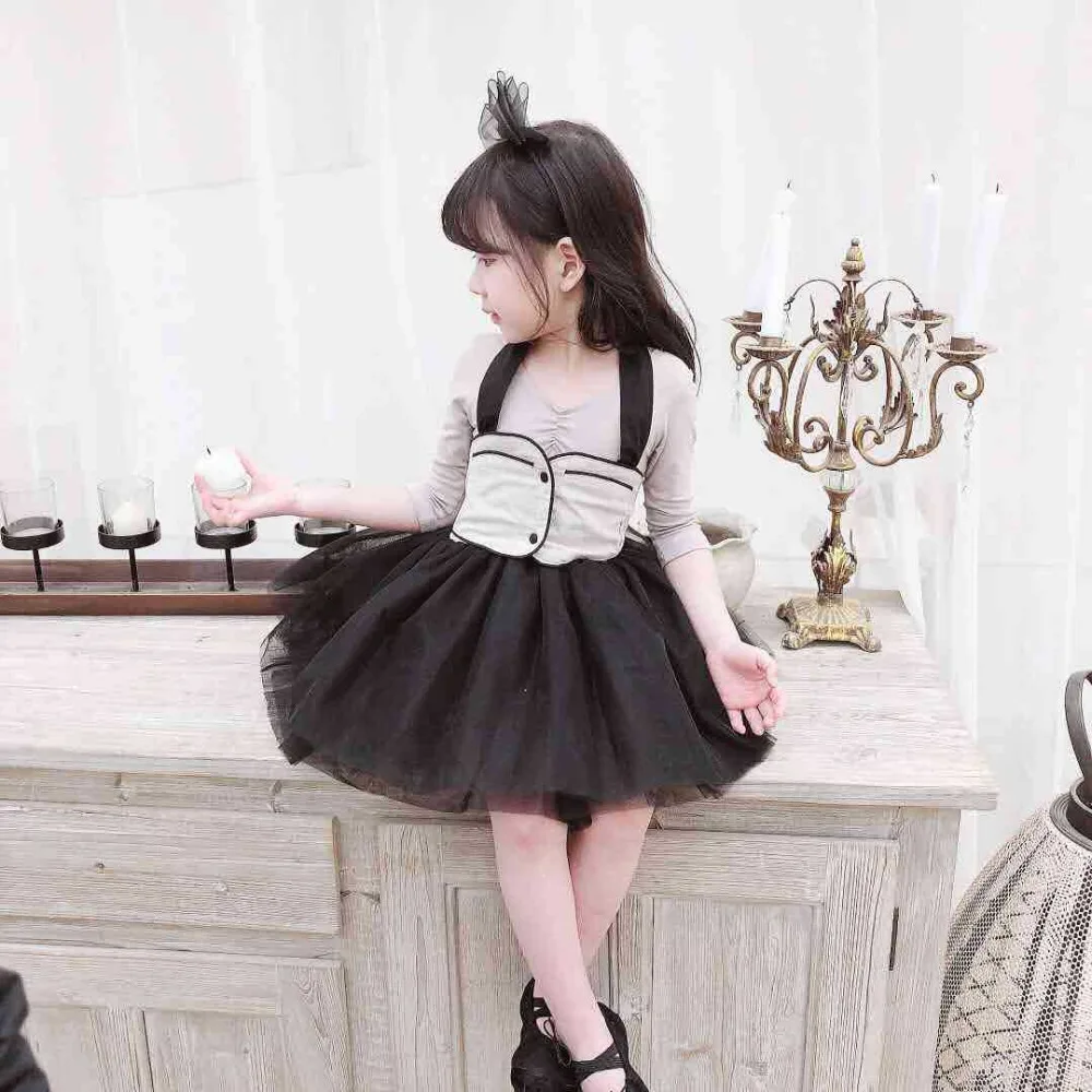 Бальное платье из двух частей для малышей одежда маленьких девочек детское