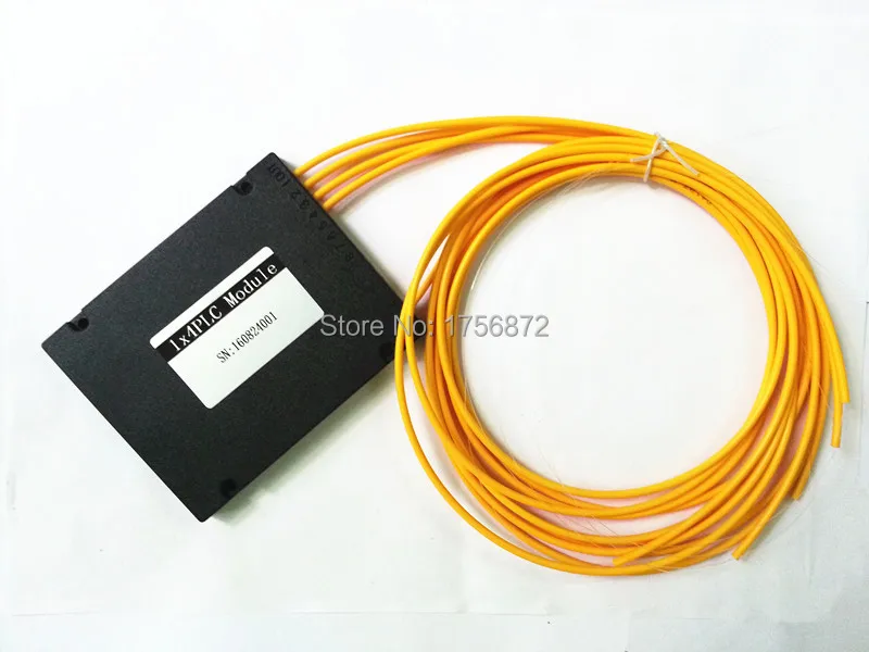 

GPON EPON 3.0mm 1M Fiber Length 1x4 ABS Box 1*4 Fiber Optical PLC Splitter