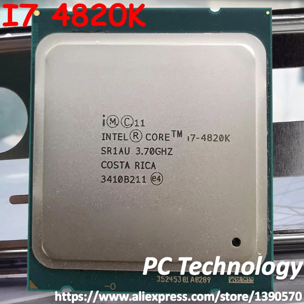 Процессор Intel core LGA2011 оригинальный процессор 3 7 ГГц/10 МБ/4 ядра/130 Вт/22 нм для