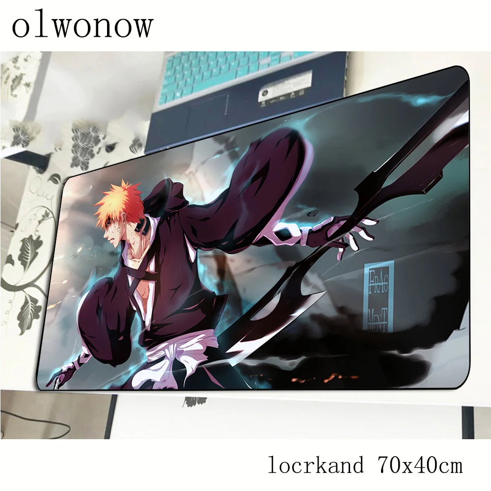 BLEACH Коврик для мыши 70x40 см Лучшие коврики для мыши игровой коврик для мыши геймер рождественские подарки большие персонализированные коврики для мыши Клавиатура ПК коврик