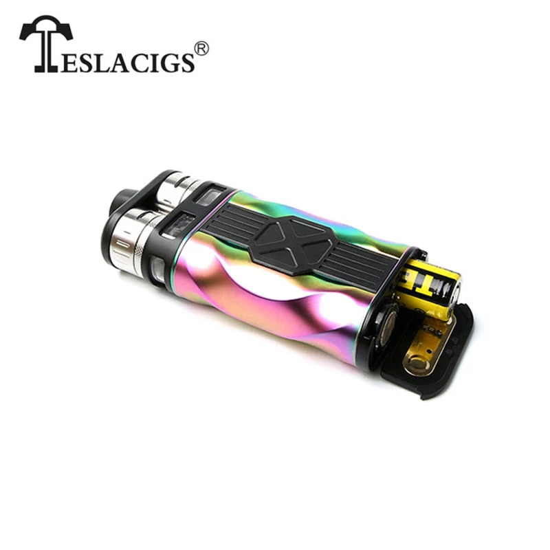 Оригинальный Tesla CP парный комплект TC TCR Teslacigs Двойной баррель 220 Вт двойной RTDA танк