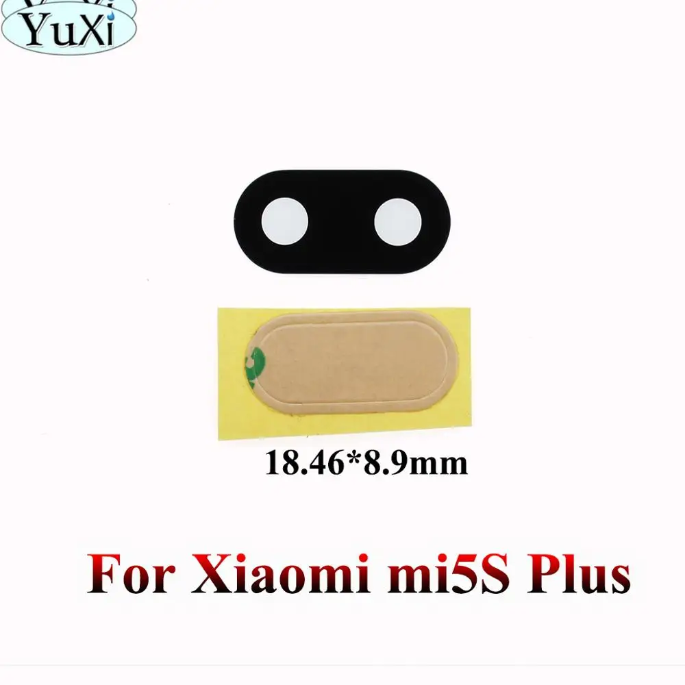 YuXi для Xiaomi Mi 5X Mi5X 2 2A 3 4 4C 5 6 8 8se lite 5S Plus 6X mi note Mix Max задняя камера стеклянная крышка