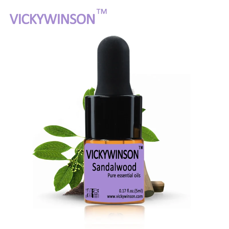 

VICKYWINSON эфирное масло сандалового дерева 5 мл 100% натуральное сандаловое дерево чистые масла увлажняющий крем для лица сухое старение WD43