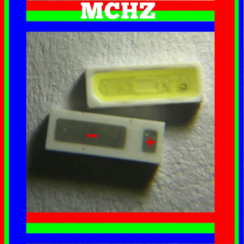 250 шт. 4014 Замена 4020 SMD светодиодные бусины холодный белый 0 5 Вт 3 в ма для ТВ/ЖК