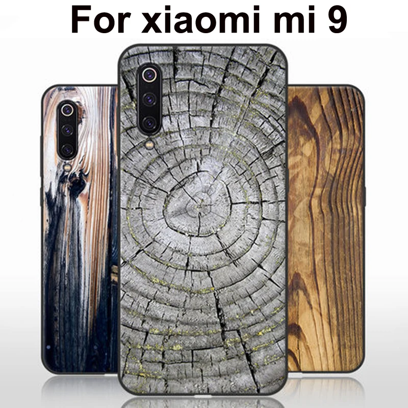 

Чехол для xiaomi mi 9, мягкий чехол в стиле древесины и камня для телефона xiaomi mi9, задняя крышка, защитный чехол, чехол для mi 9, M9, оболочка, чехлы 6,39