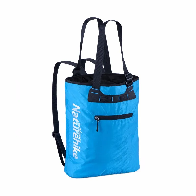 blue NatureHike несколько видов использования рюкзак для бега 15 л спортивная сумка маленькие рюкзаки для бега женские портативные NH16Y015-T - Цвет: blue