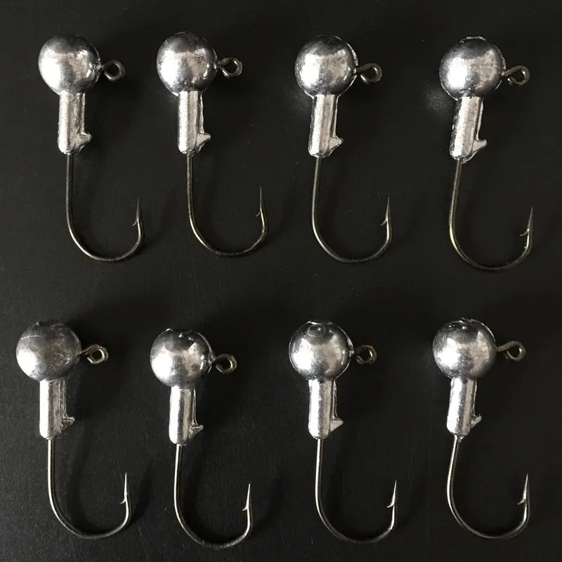 Бесплатная доставка искусственная Рыболовная Приманка 7 г 10 шт./лот джиг головка