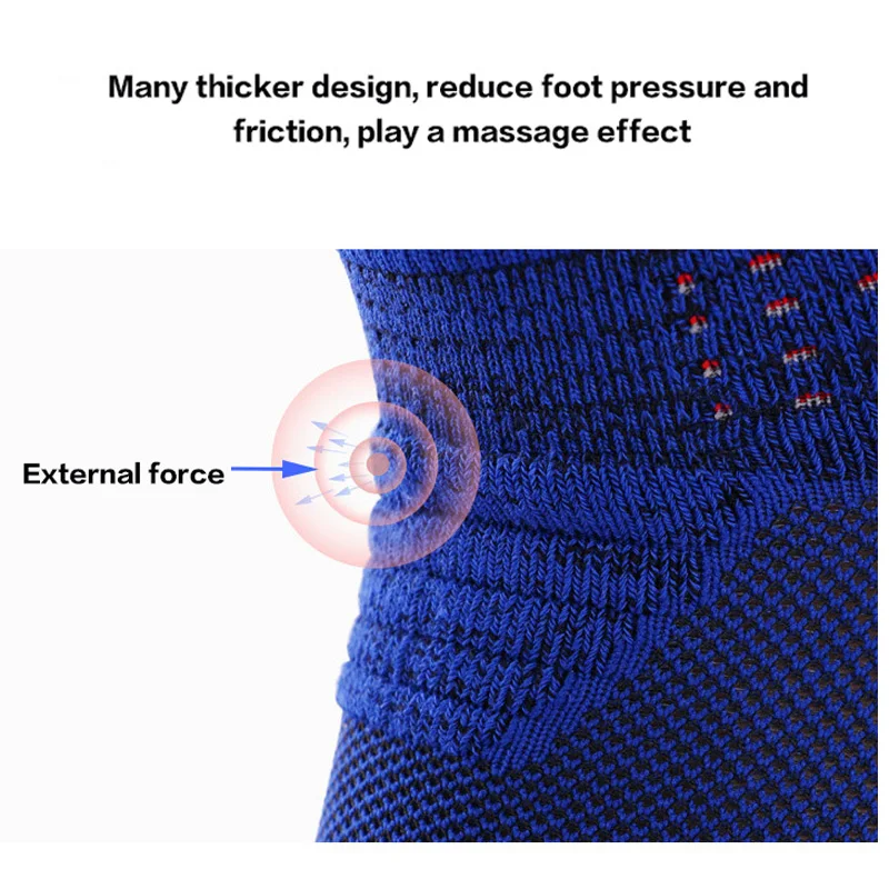 

Outdoor Mens Sport Socks Breathable Sweat Cotton Non-slip Damping Running Cycling Socks Autumn Professional Basketball Socks