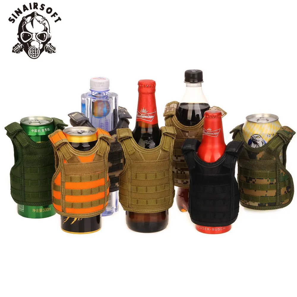 Тактический мини Жилет Molle для пива премиум класса миниатюрные военные охотничьи