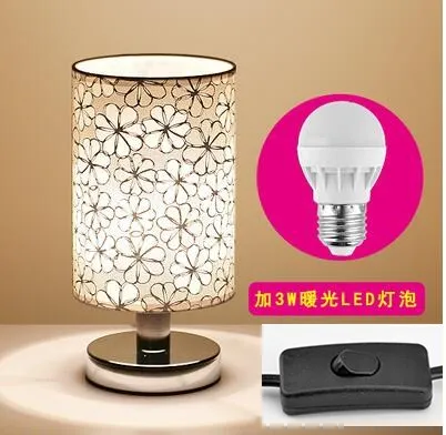 Non adjustable Современные настольные лампы из ткани E27 Настольная лампа для студентов настольная лампа для спальни домашняя прикроватная лампа домашнее декоративное освещение - Цвет абажура: Non adjustable