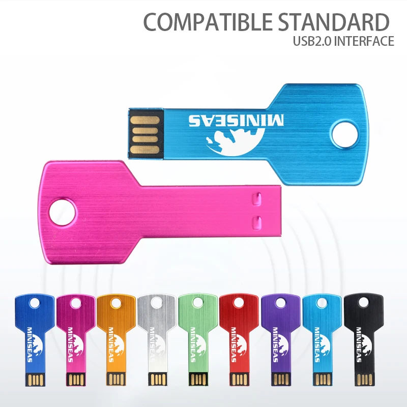 USB флеш-накопитель Miniseas реальная емкость высокоскоростной ключ 8 ГБ 16 32 флешка для