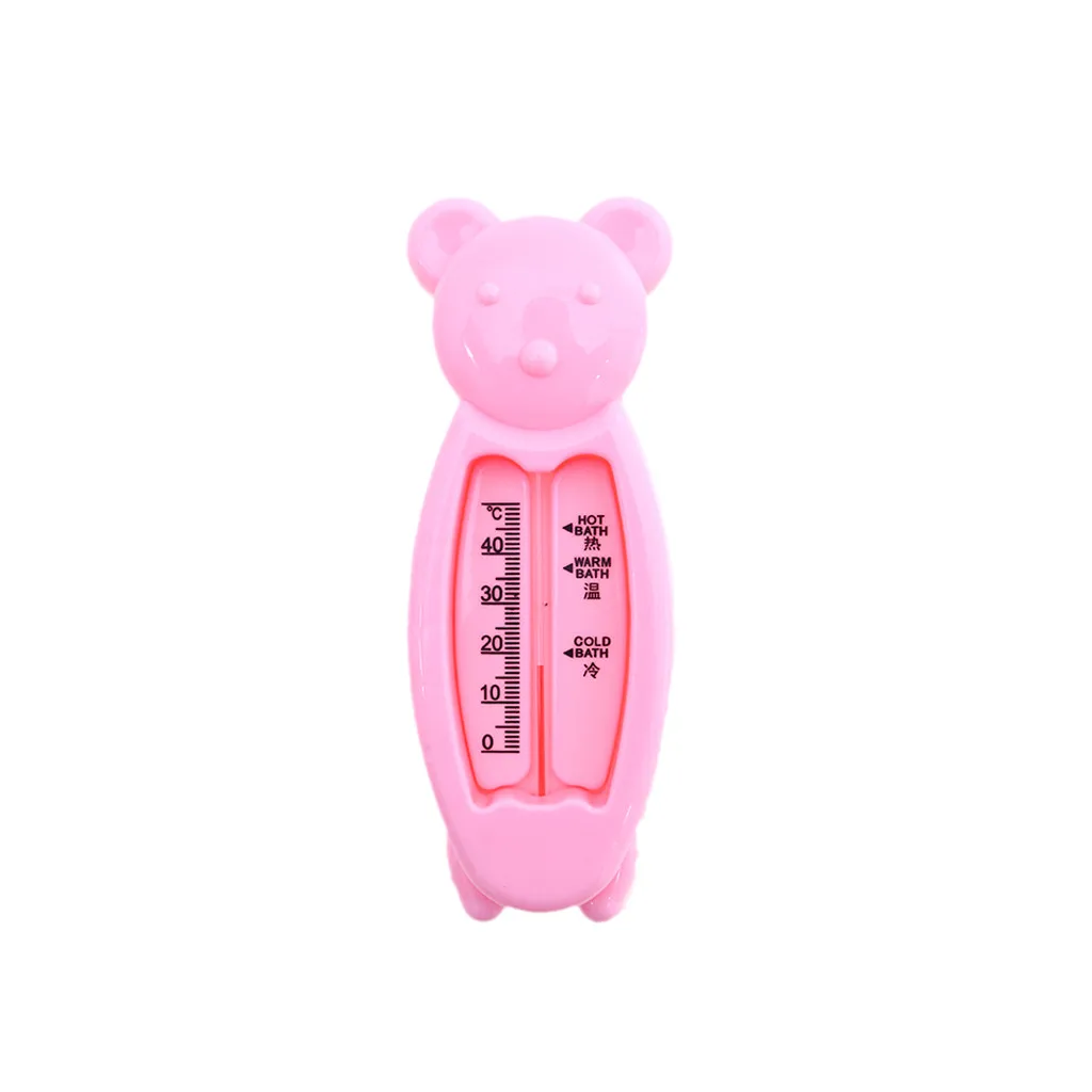 Милый детский мультфильм Крытый термометр для ванны Baby Bear воды термометр