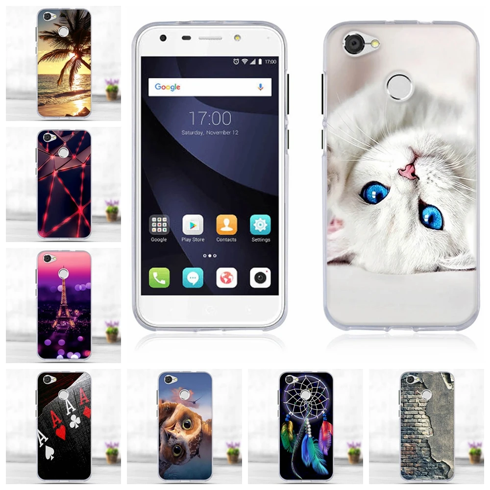 Чехол для телефона zte Blade A6/A6 LITE чехол Мягкая силиконовая задняя накладка из ТПУ чехол для zte Blade A6 чехол s сотовый телефон для zte Blade A6 Lite