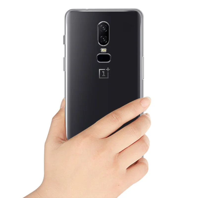 For Oneplus 6 Case Oneplus6 Transparent Silicone Soft TPU Phone Six A6000 A6003 Back Cover |