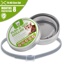 natural essential oil repellent flea ticks lice collar prevent mosquitoes larvae belt neck strap for catkitten small pet