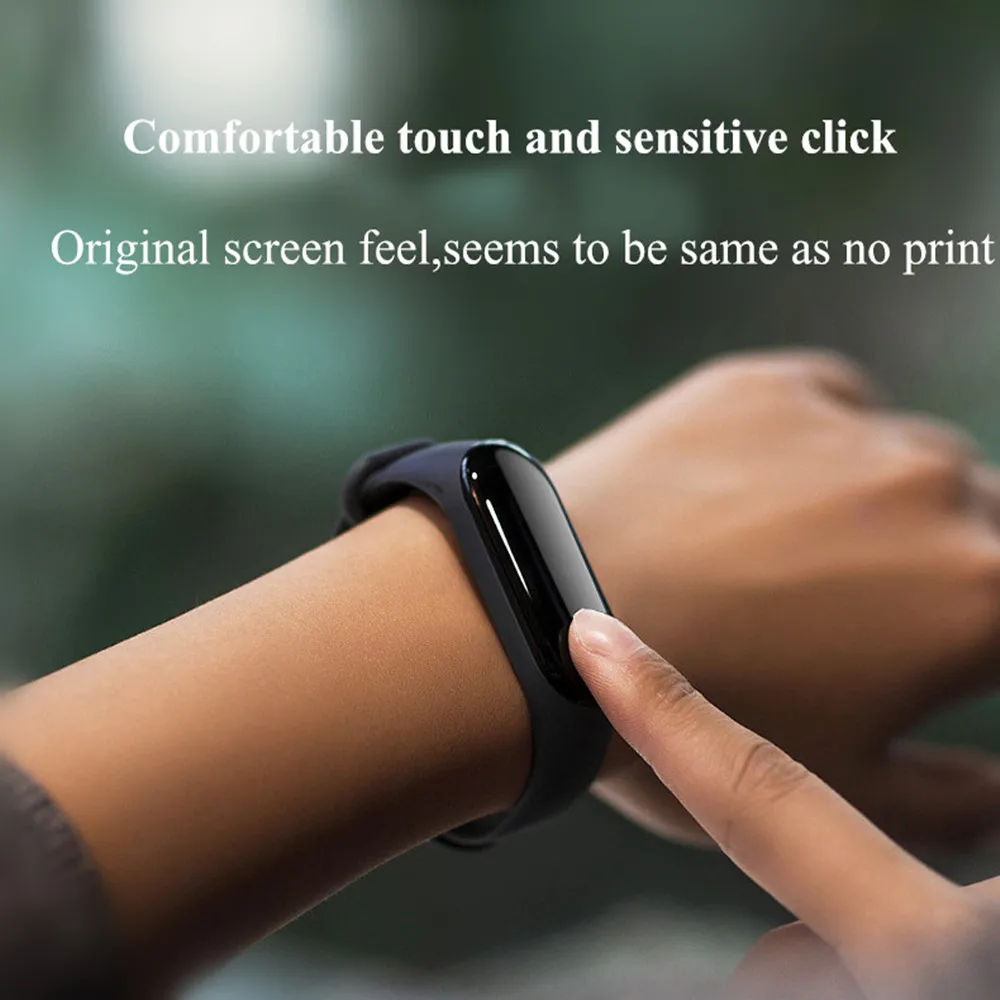 3 шт. ультратонкая Защитная пленка для экрана Xiaomi Mi band | Электроника