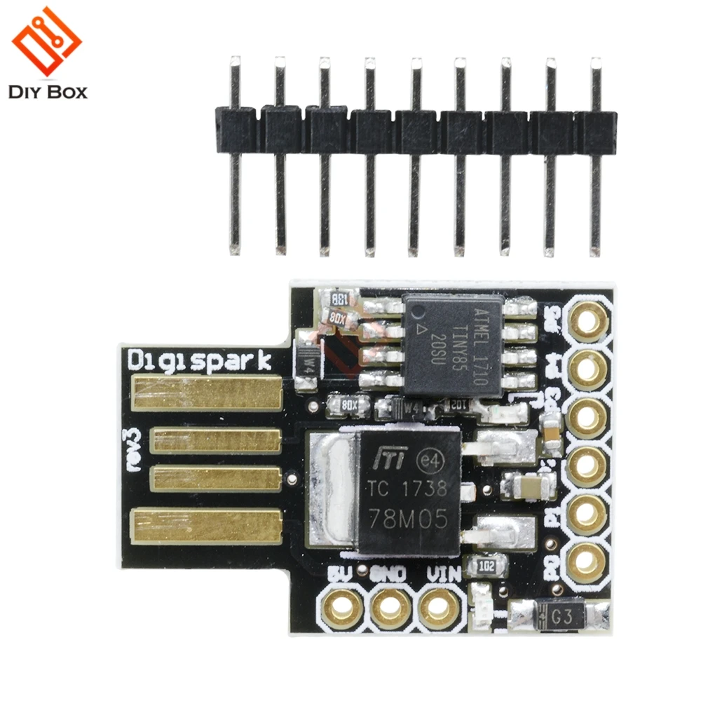 Плата для разработки ATTINY85 Micro USB плата Arduino модуль ввода/вывода IIC I2C SPI набор сделай