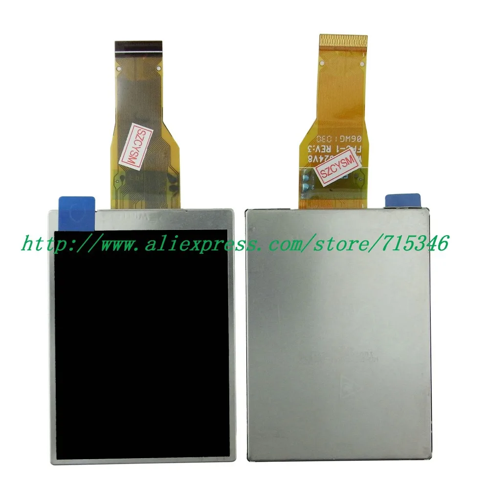 Новый ЖК экран для AIGO T1068 T1268 W148 V1220 BenQ C1255 E1260 E1280 W1220 E1460 GE X500 цифровая камера|display time