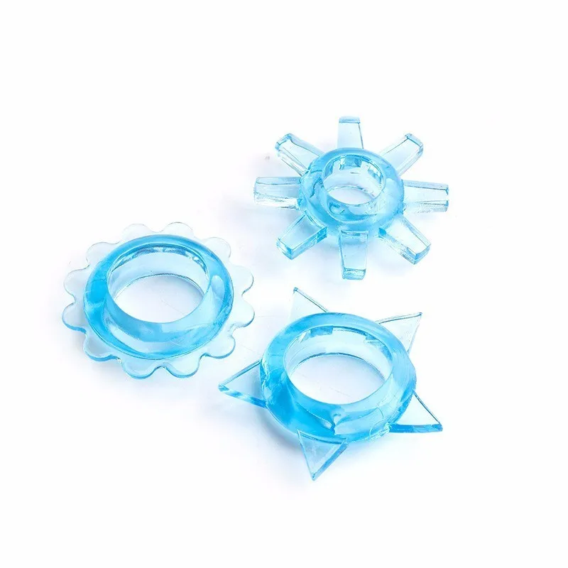 Силиконовые Кольца для пениса кольцо Временная задержка мягкий с украшением в