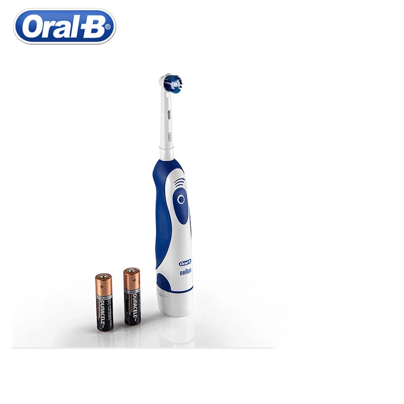 Настоящая электрическая зубная щетка Oral B DB4010 с питанием от батарейки AA для