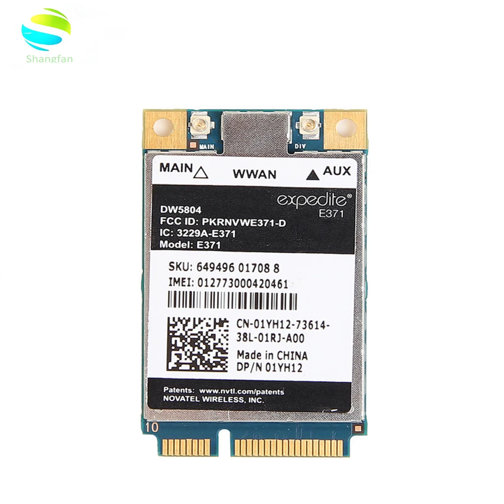 Разблокированная беспроводная Wi Fi карта для Dell DW5804 5804 E371 4G LTE/WWAN мобильный