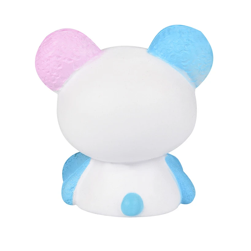 Милая кукла Jumbo Fat Panda Egg Squishy на ремешках для телефона украшение автомобиля
