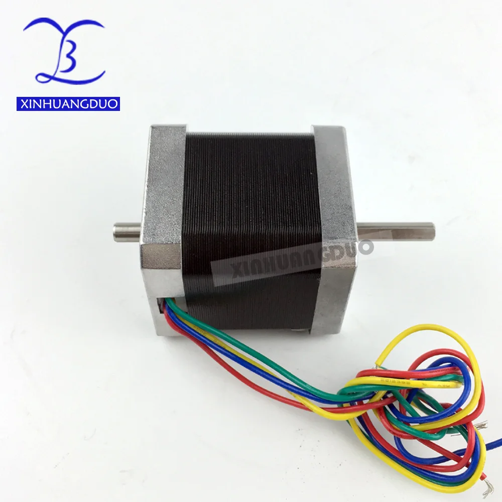 Шаговый двигатель с двумя валами 42x48 1 8a Nema 17 78 унций дюйм|double shaft stepper motor|nema step motorstep
