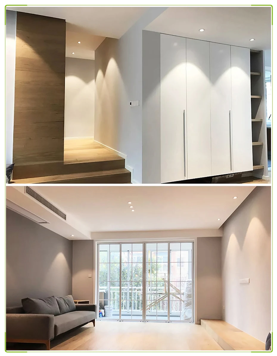 Super Bright Recessed LED Dimmable Downlight COB 5W 7W 10W 15W 20W 24W LED Spot light LED Decoration Ceiling Lamp AC85-265V