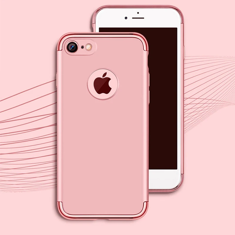 Kainuen я Роскошные копировать ETUI capinha Coque чехол Чехол для Apple iPhone 6 S Plus плюс по Жесткий
