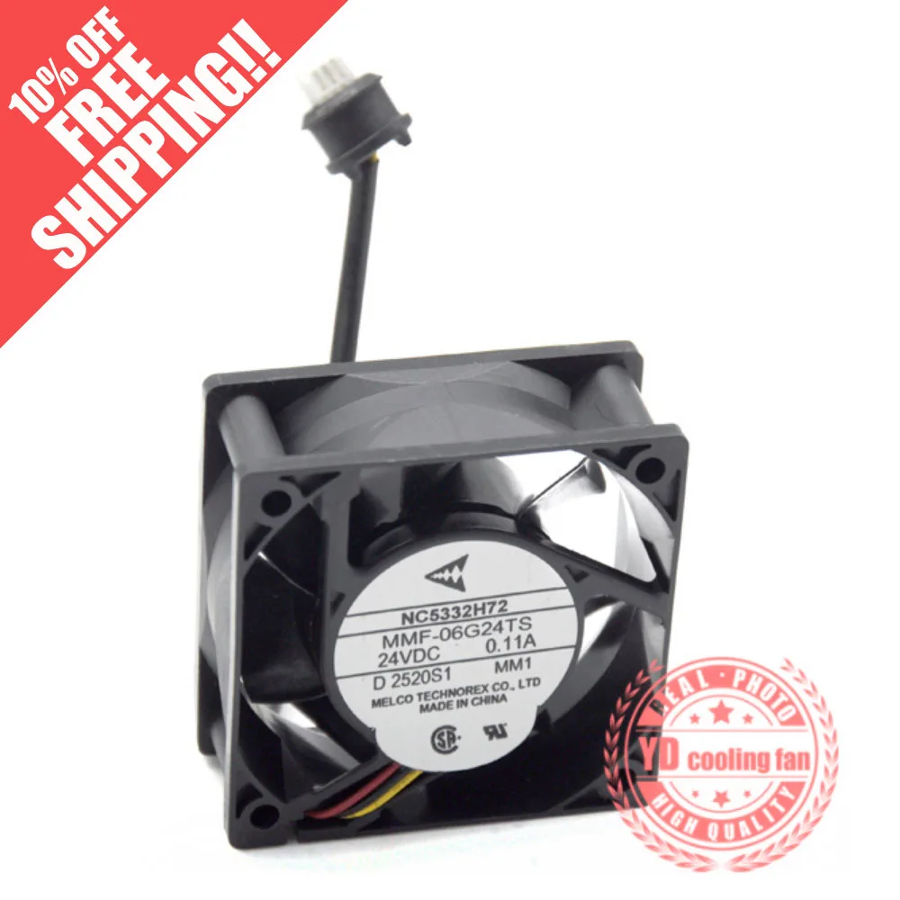 Новинка для MELCO TECHNOREX MMF 06G24TS MM1 Mitsubishi NC5332H72 6025 24V 0.11A Вентилятор охлаждения|cooling fan|fan