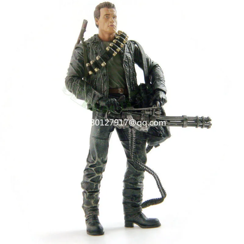 Экшн фигурка Terminator 2:Judgment Day NECA T 800 модель 101 Atomic Tank ПВХ 23 см P172|Игровые фигурки и