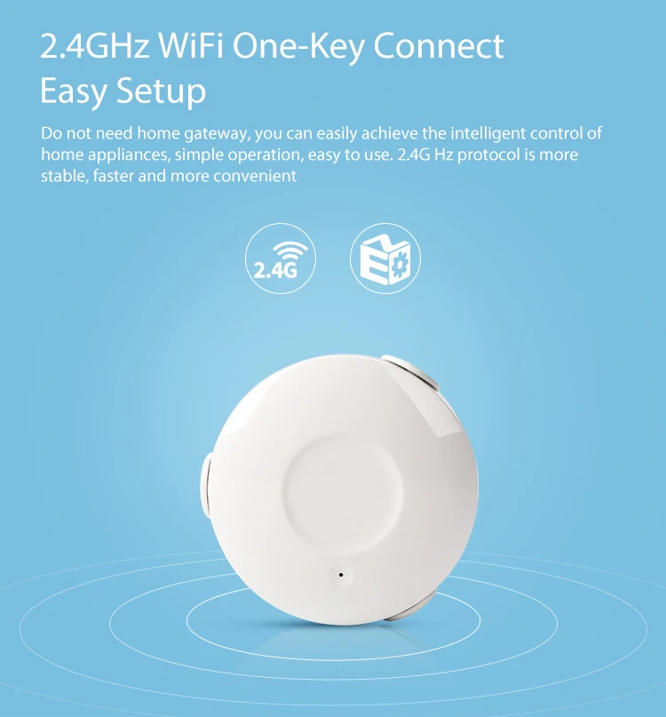 SmartYIBA WiFi умный датчик утечки воды приложение управление детектором переливания