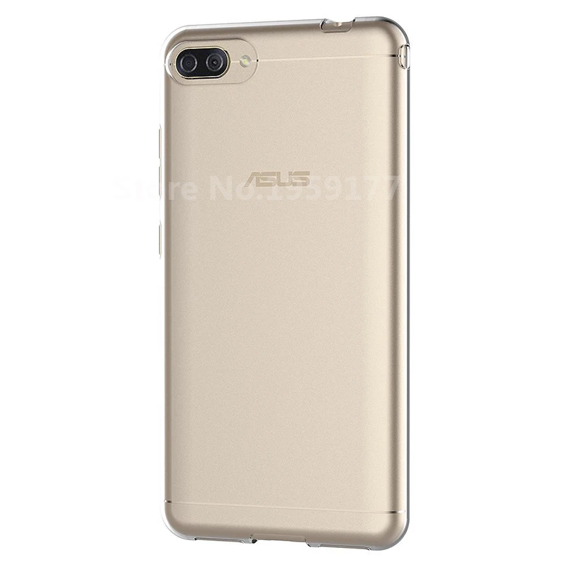 Мягкий прозрачный чехол Asus Zenfone 4 Max ZC520KL силиконовая задняя крышка для телефона ZC