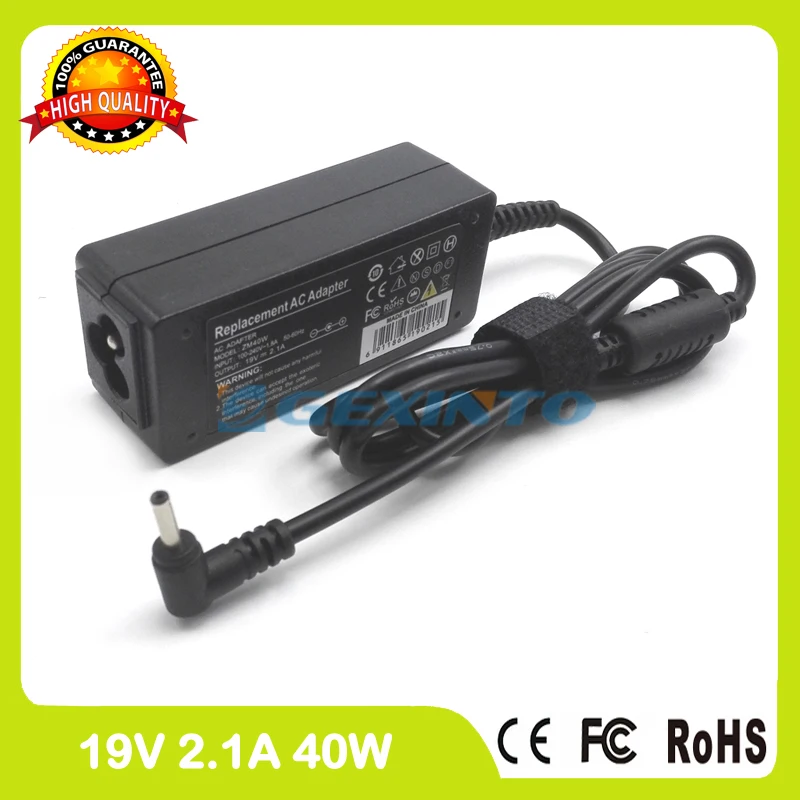 

19V 2.1A 40W ac адаптер питания BA44-00295A BA44-00279A зарядное устройство для ноутбука Samsung ATIV Book NP905S3G NP910S3G NP910S5J NP910X3G