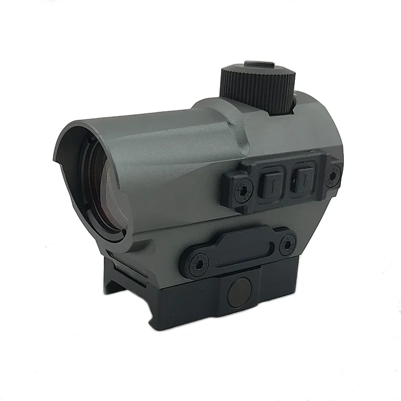 Тактический D10 Коллиматорный прицел 1 5 MOA охотничье ружье Red Dot с 20 мм Riser