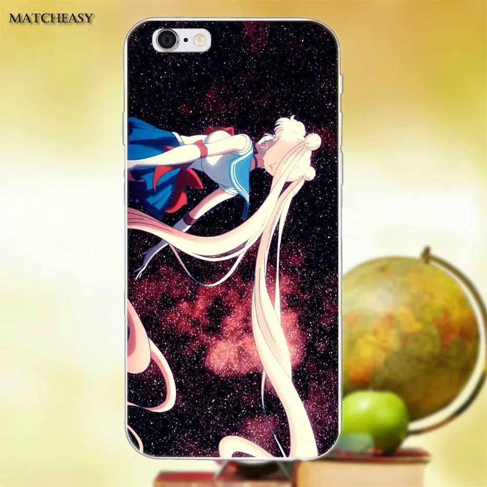 Мягкий крутой лучший чехол Сейлор Мун для Apple iPhone X XS Max XR 4 4S 5 5C SE 6 6S 7 8 Plus | Мобильные
