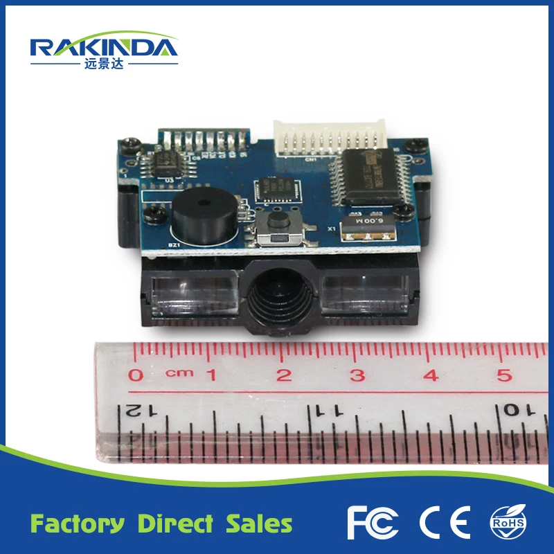 Rakinda LV12 1D считыватель штрих-кодов PS/2 инфракрасный сканер штрих-кода для киосков