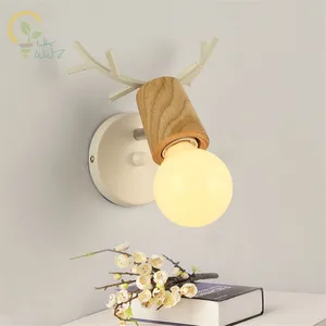 Creative Led Wall Lamp For Living Room Decoration Hotel Modern Wall Lamp Decorative White Black Bedside Lights Home Lighting
