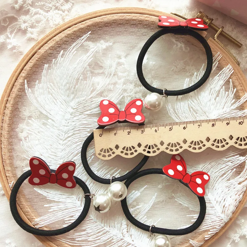 Hair Accessories Small Cute Bow Hairpins Wave Pearl Features Hairpin Jewelry |
