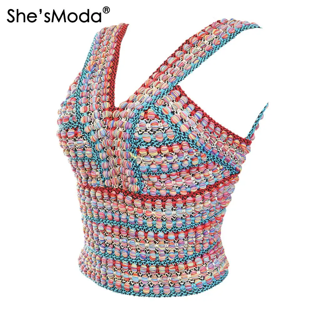 She'sModa вязанные Цвет юбка брюки из смеси v образный вырез толстый 2019 Новый Для
