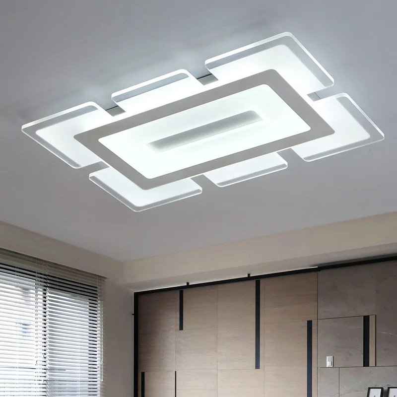 Ультратонкий Прозрачный светодиодный потолочный светильник Horsten 110 220 В