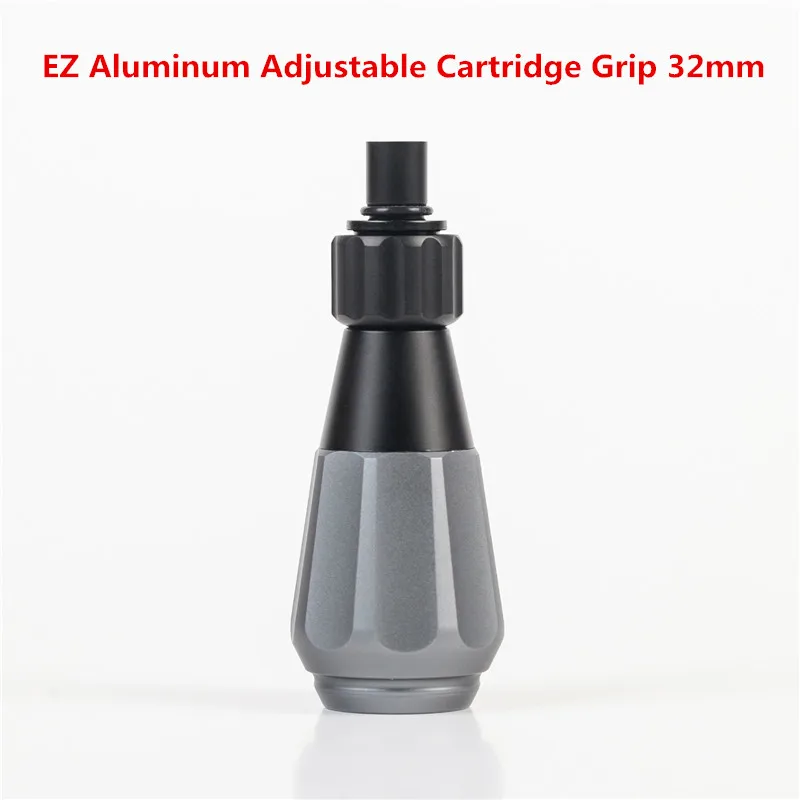 EZ Aluminum Adjustable Cartridge Grips and Stainless Steel  Grips  Fit for all Standard Cartridges Needles and Tattoo Machines