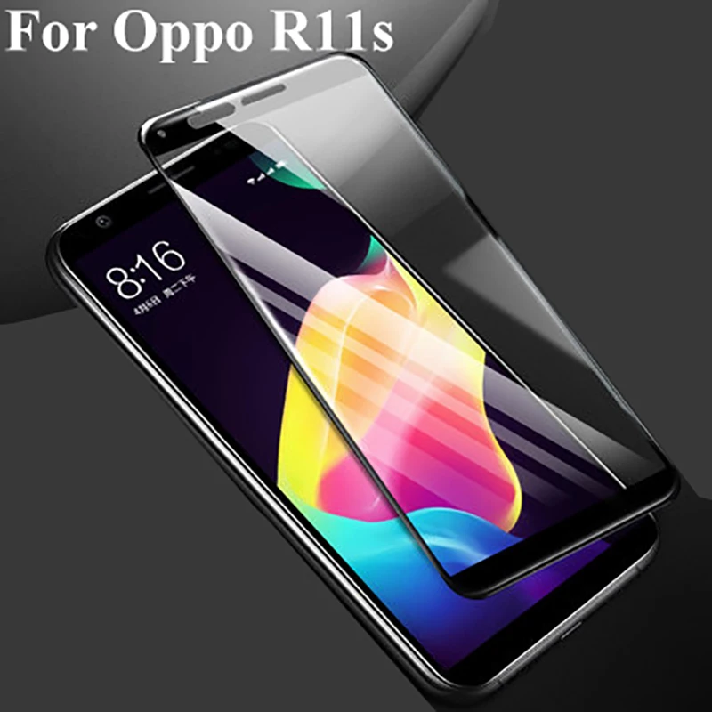 Ультратонкое защитное закаленное стекло для OPPO R11s Plus R 11s 2 шт. | Мобильные телефоны