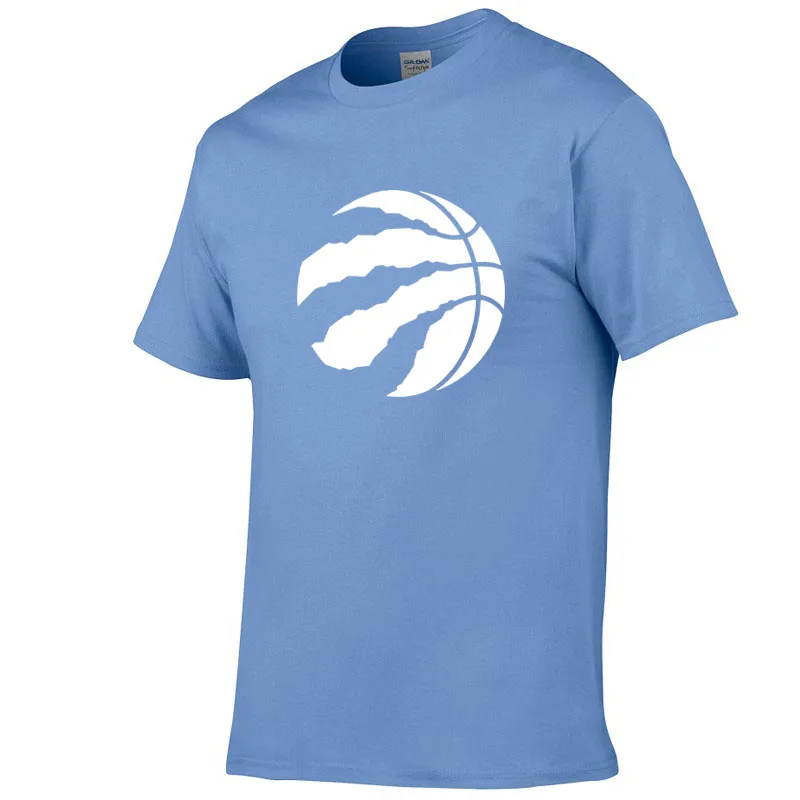 Light blue-White Стиль Toronto Leonard свитер Raptors мужская футболка Летняя Повседневная футболка мужская футболка забавная футболка camisetas hombre - Color: Light blue-White