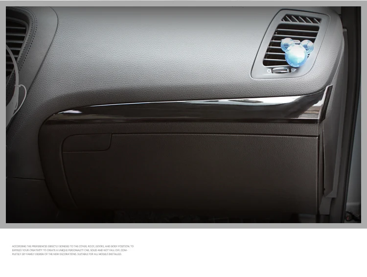 1 шт. для Kia optima 2011- имитация персика стиль автомобиля Copilot центральная консоль управления Кондиционер панель Крышка отделка полосы