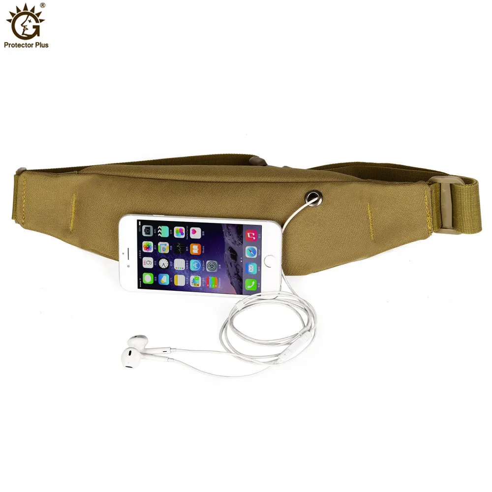 Tactical 5.5/6.5 Inches Phone Waist Pack Bag Army Military Molle Shoulder Bags Outdoor Sports Hiking Running Crossbody Bag