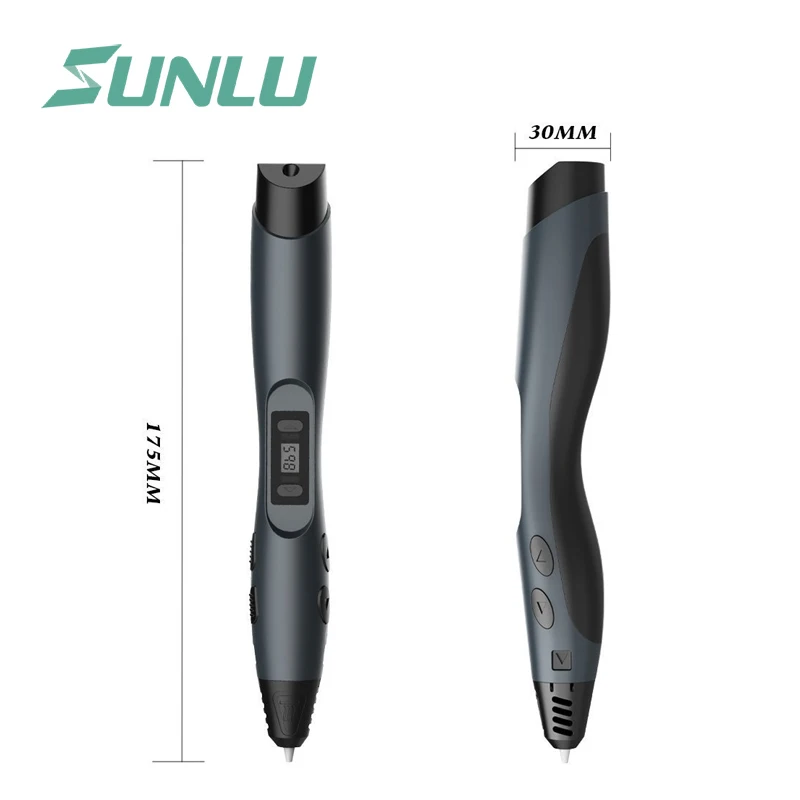 SUNLU 3D Ручка умное Рисование печать Ручка подарок для детей 4 цвета цифровые 3D ручки для рисования SL-300A подарок на день рождения