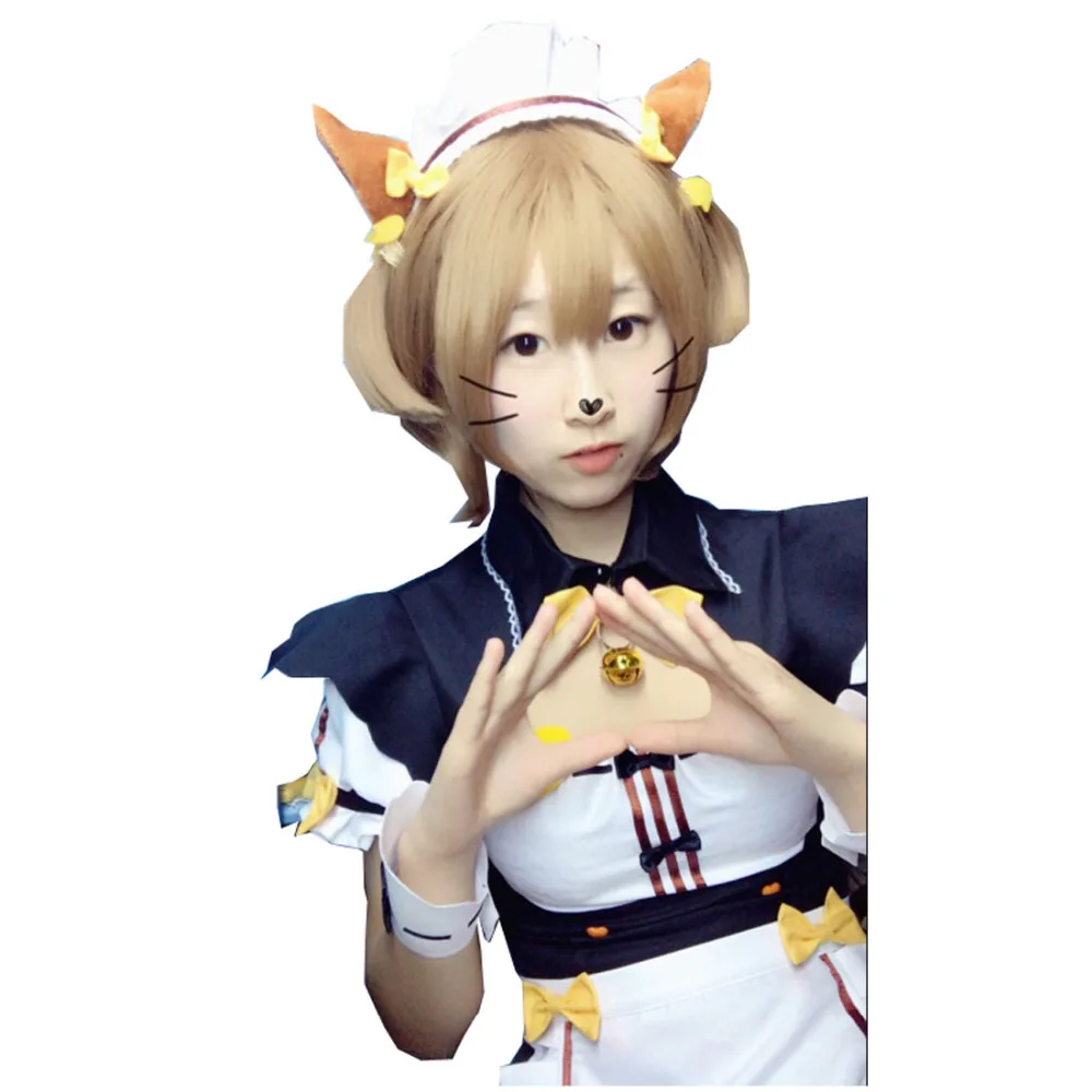 Костюм оранжевой горничной для косплея Nekopara 2017 | Тематическая одежда и униформа
