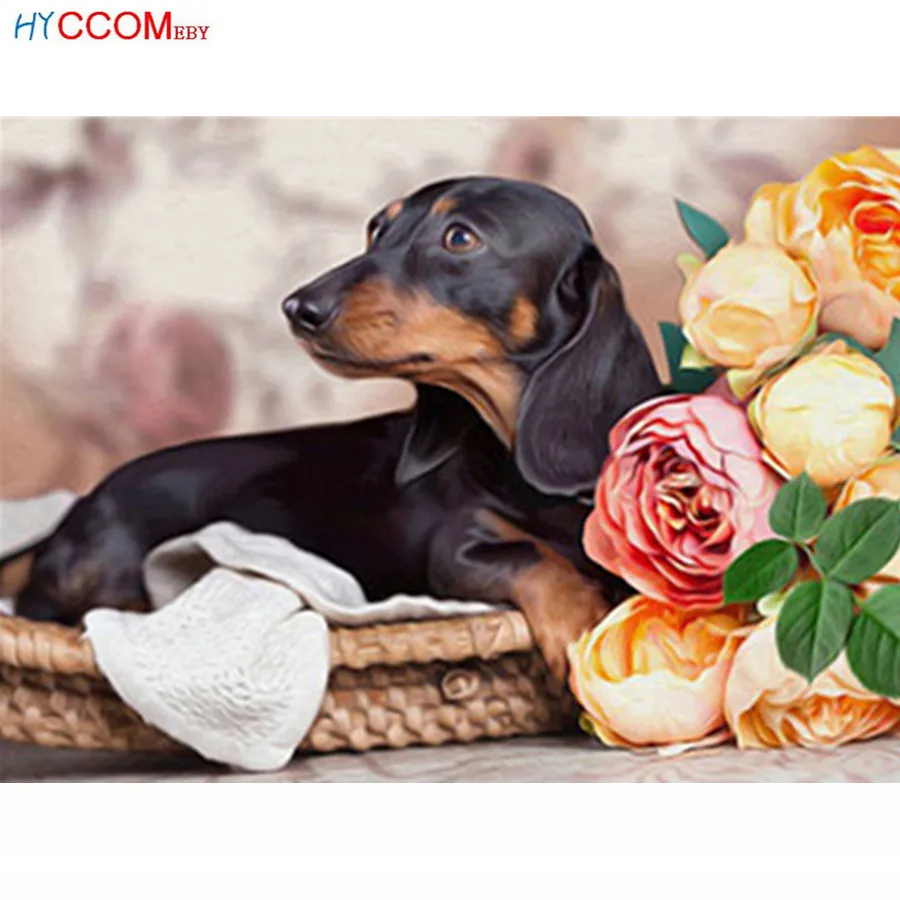 Алмазные мозаичные животные День рождения украшения дети камни в форме